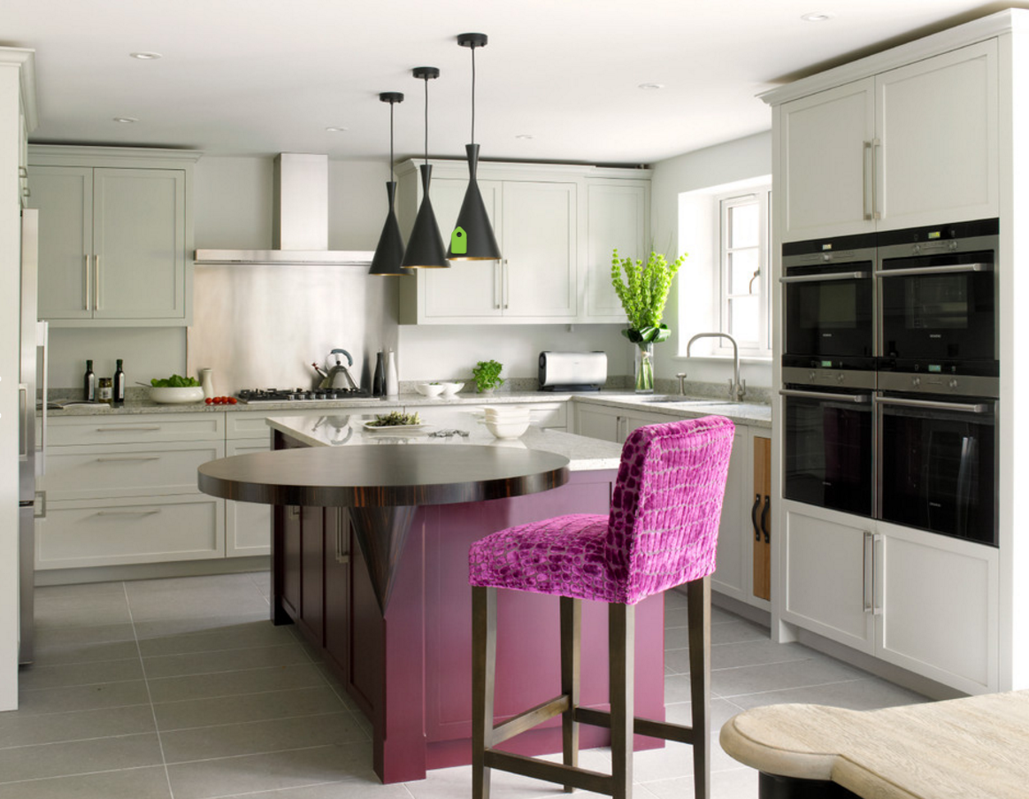 Modern and Colourful Kitchen Inspiration - Flat Pack Houses