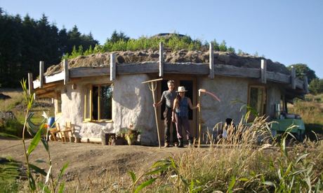 The Lammas project ecovillage at Tir y Gafel, in North Pembrokeshire, Wales.