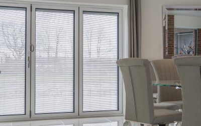4 Benefits of Integrated Pleated Blinds for Bifold Doors