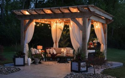 Stylish lighting solutions for outdoor areas