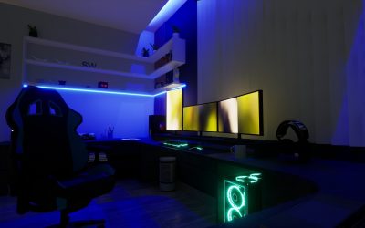 6 Tips for Building a Gaming Room from the Bottom Up